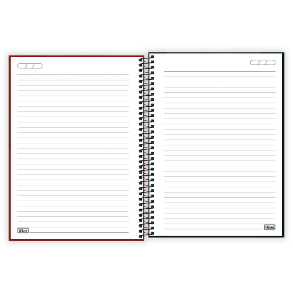 Caderno com Espiral Universitário 1 Matéria Zip B Tilibra - #6