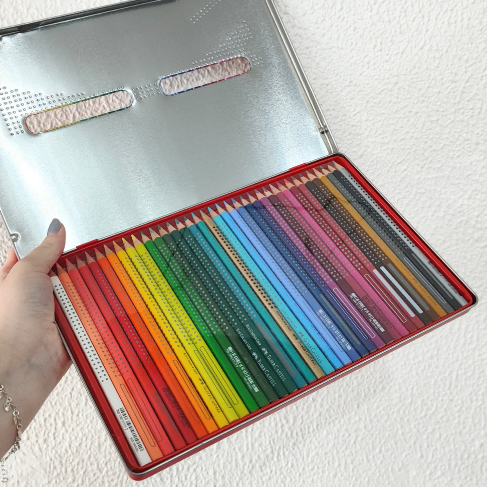 Lápis de Cor Eco Lata 36 Cores Grip Faber-Castell - #5