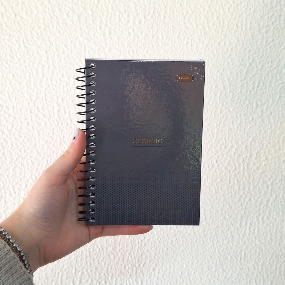 Caderneta com Espiral Classic Cadersil - #8