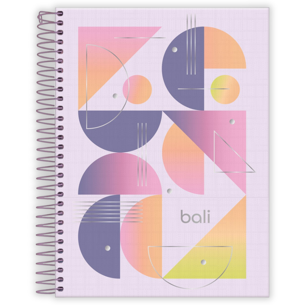 Caderno com Espiral Colegial Bali 10 Matérias Foroni - #2