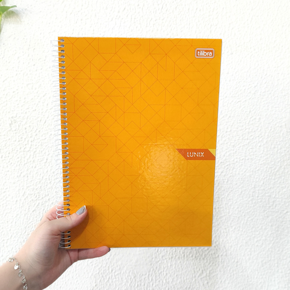 Caderno com Espiral Universitário 1 Matéria Lunix AltTilibra - #1