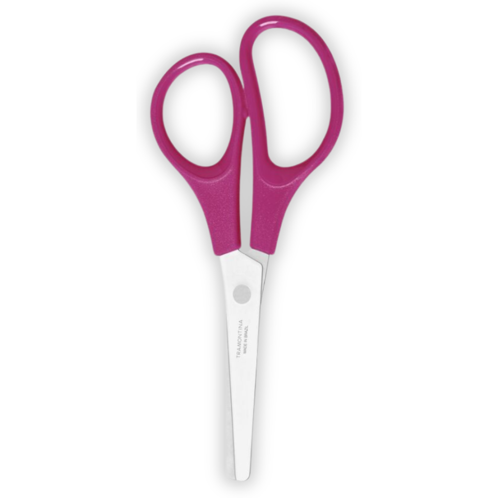 Tesoura Escolar Monster Simples Tramontina - #4