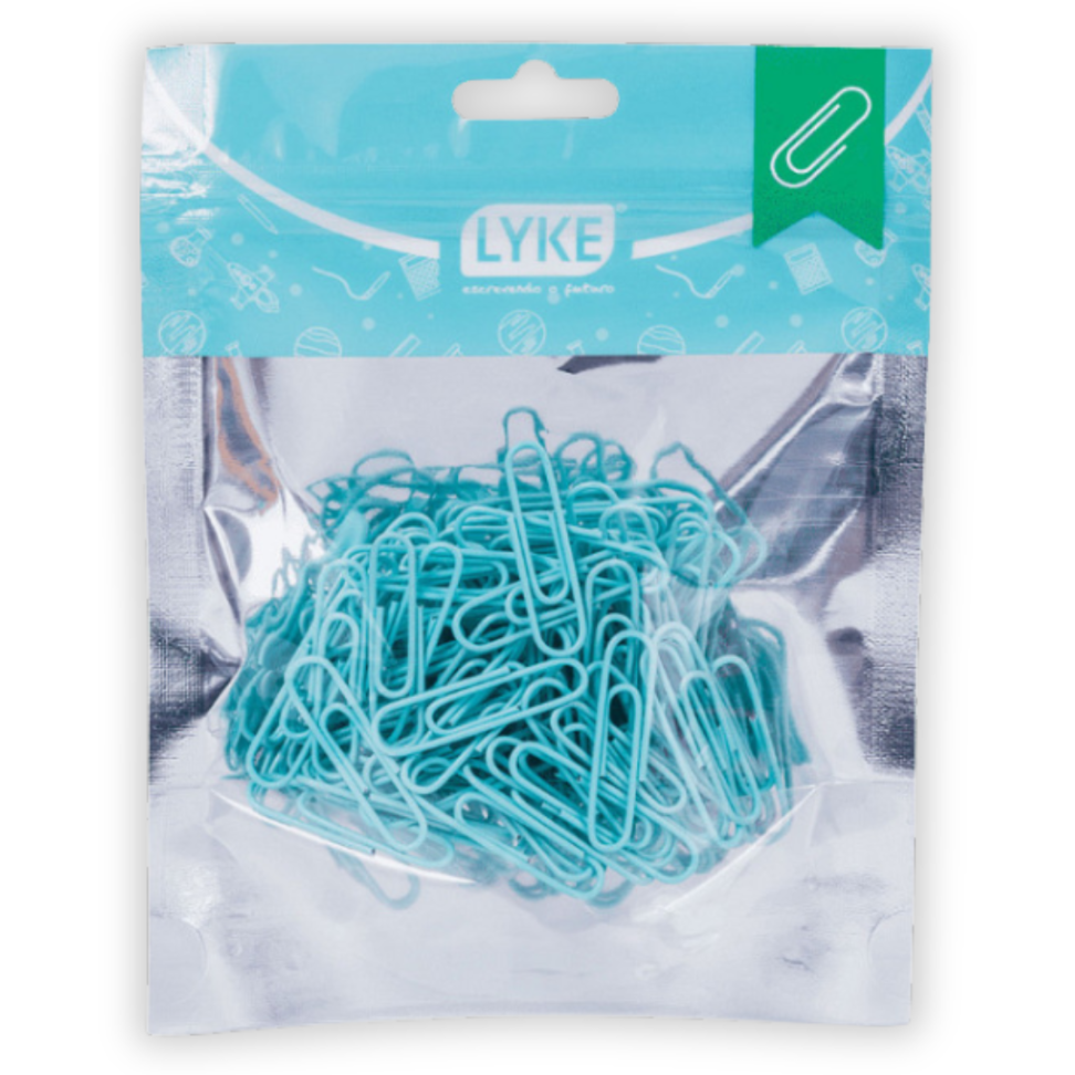 Clipes para Papel N.2/0 100 Unidades Pastel Lyke - #5
