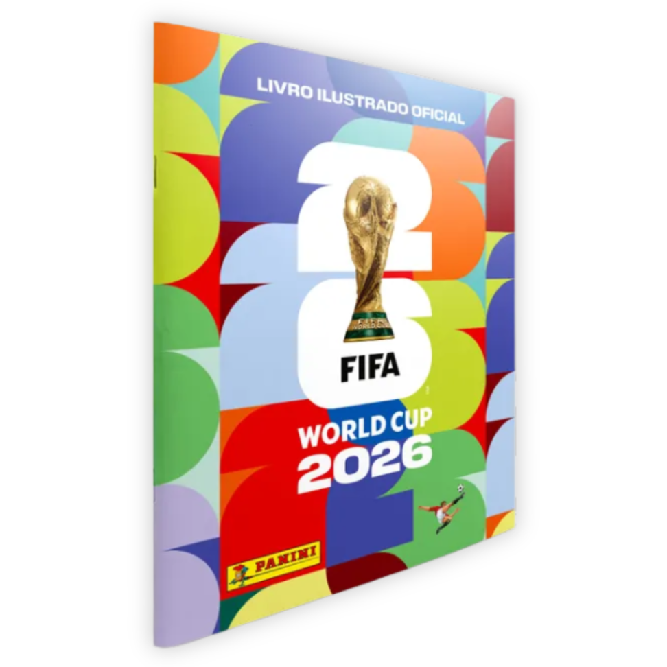 Álbum de Figurinhas Oficial Copa do Mundo 2026 Capa Flexível Panini