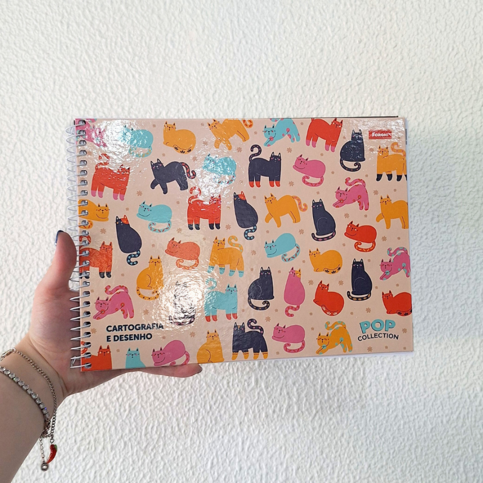 Caderno de Cartografia e Desenho Pop Collection Foroni - #3