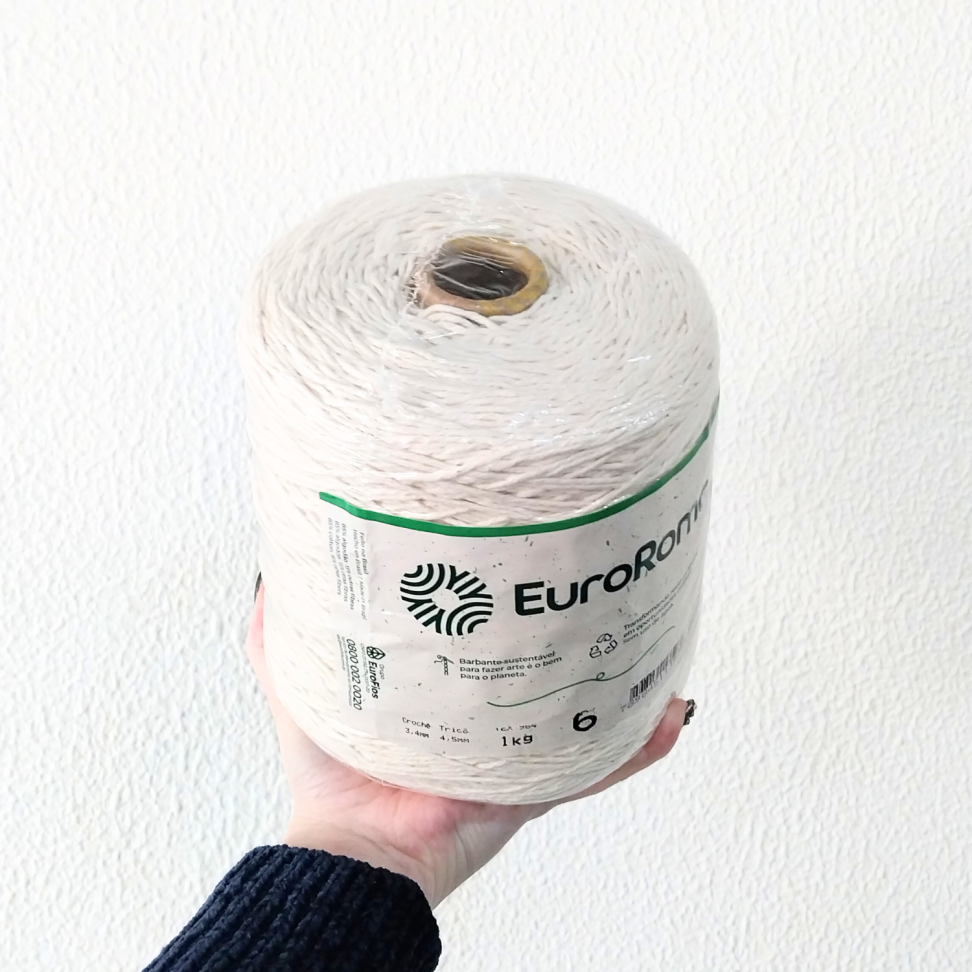 Barbante Cru N.6 1kg EuroRoma - #3