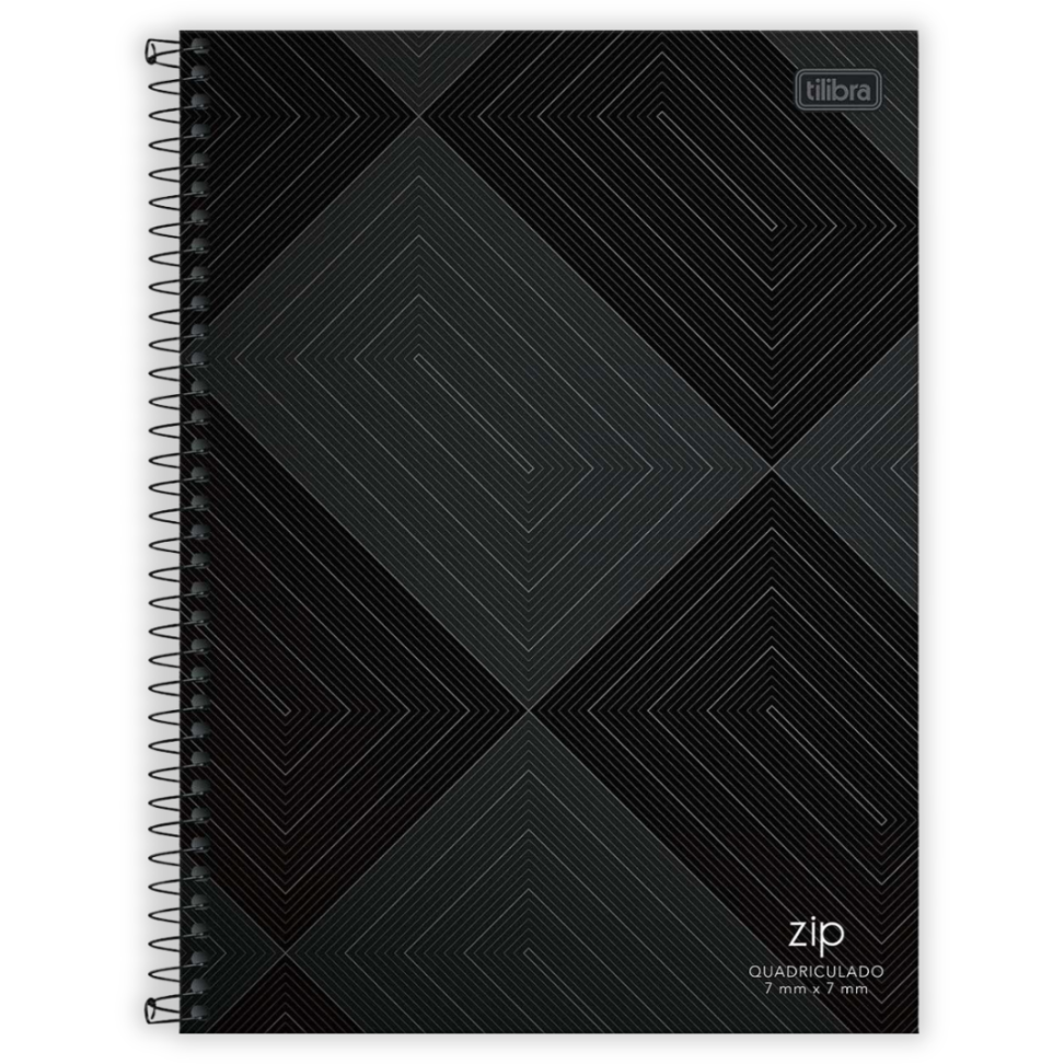 Caderno Quadriculado 7mm x 7mm Zip B Tilibra - #1