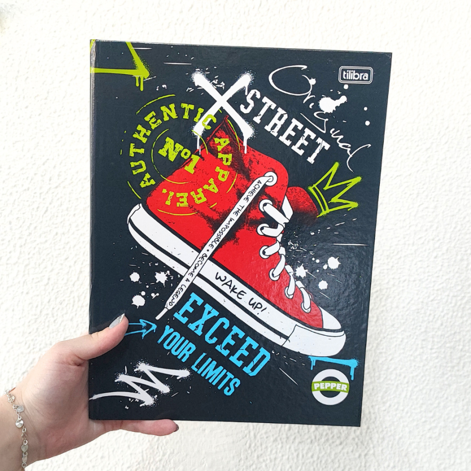 Caderno Brochura Pepper Masculino Tilibra - #1