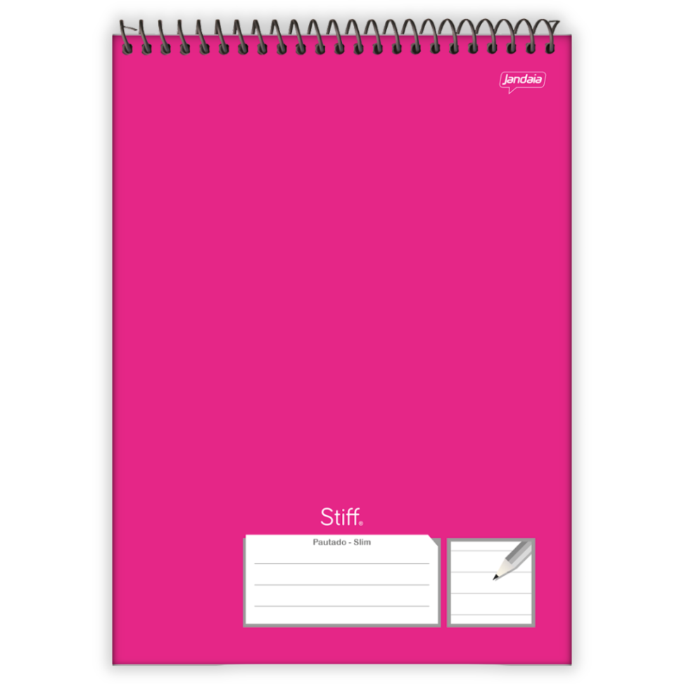 Caderno com Espiral Vertical Stiff Jandaia - #1