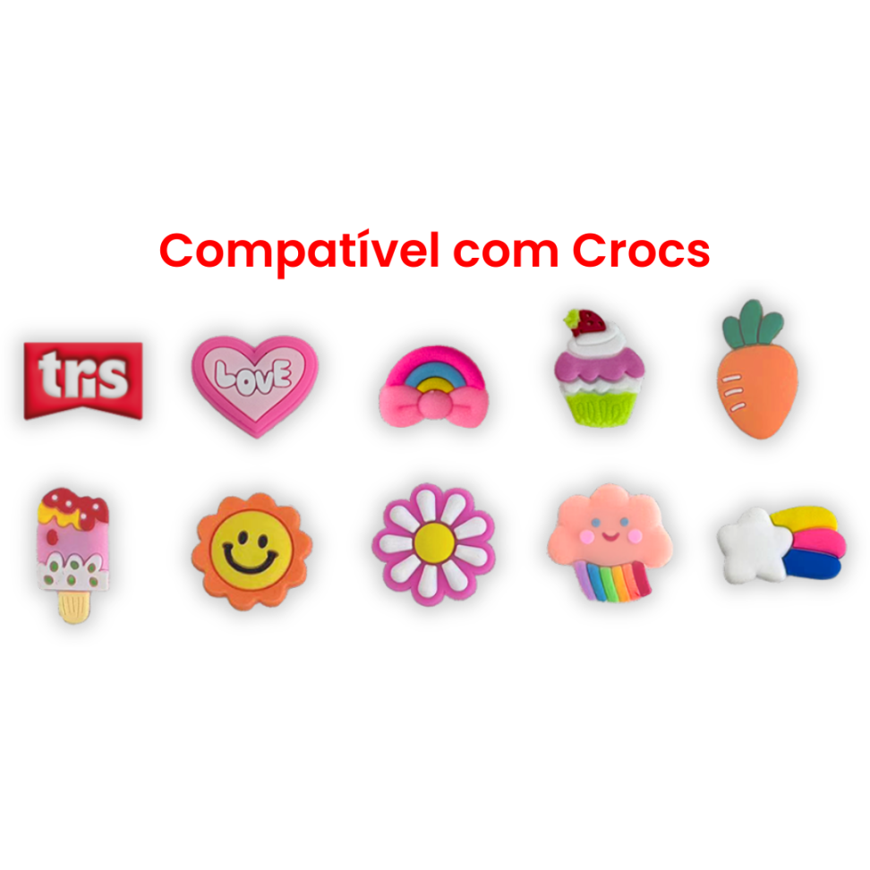 Estojo Simples Picky Charm Holic Tris - #1