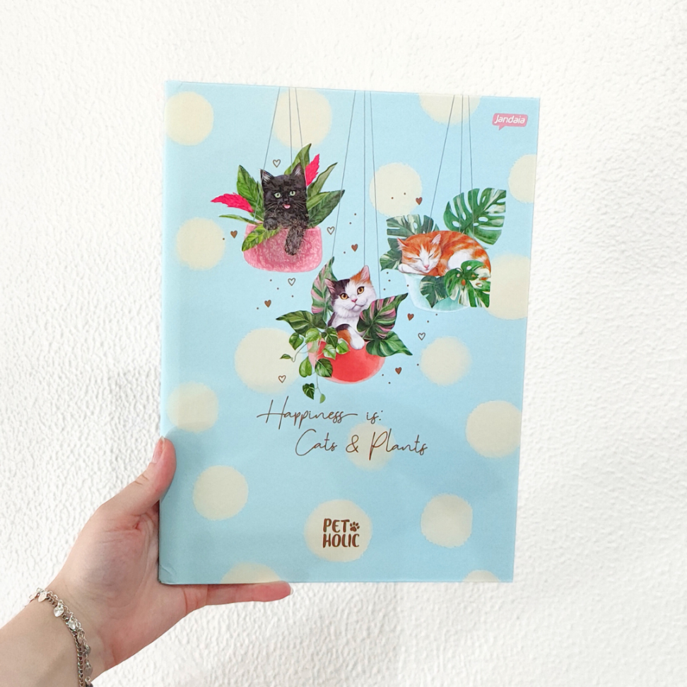 Caderno Brochura Pet Holic Jandaia - #1