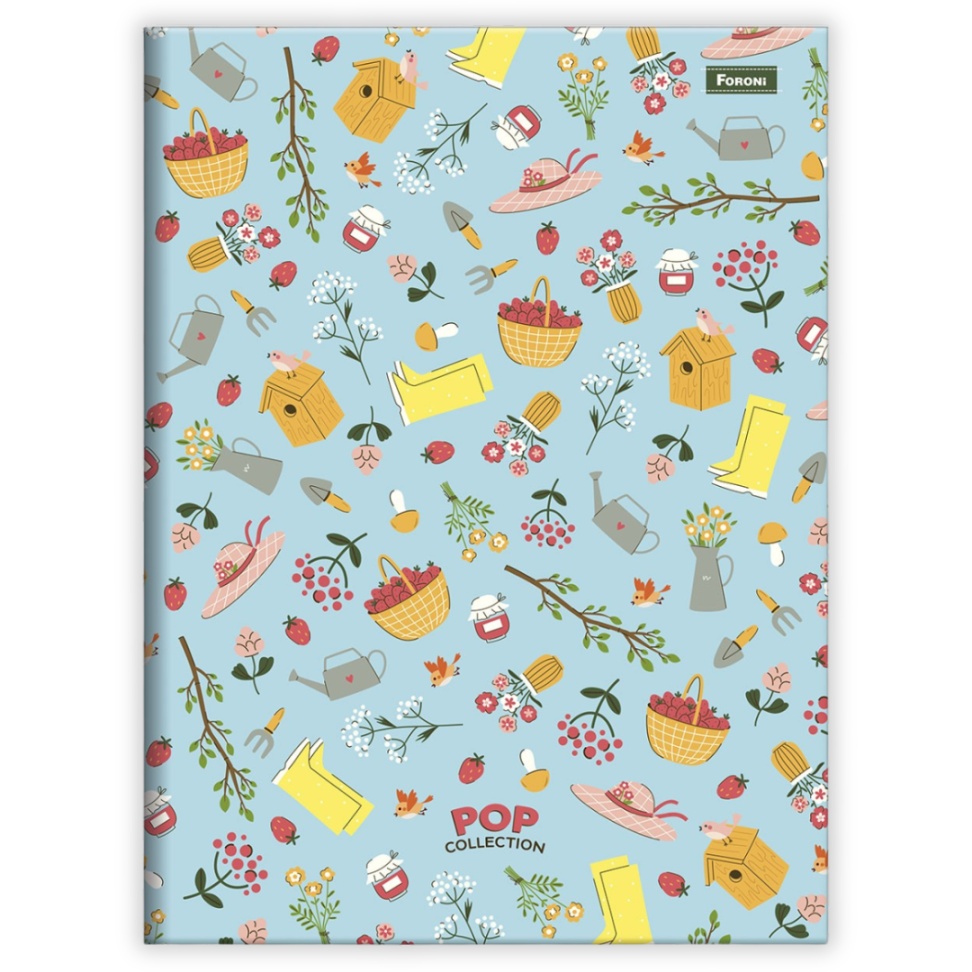 Caderno Brochura Pequeno 1/4 Pop Collection Foroni - #1