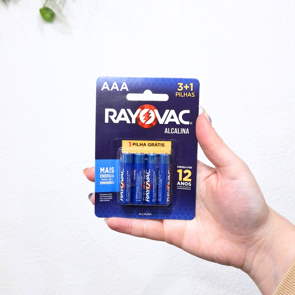 Pilha Alcalina AAA 4 Unidades Rayovac - #3