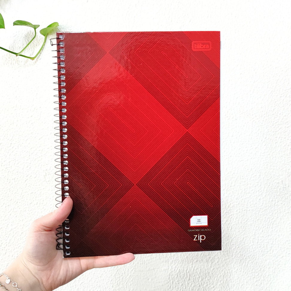 Caderno Quadriculado 5mm x 5mm Zip B Tilibra - #1
