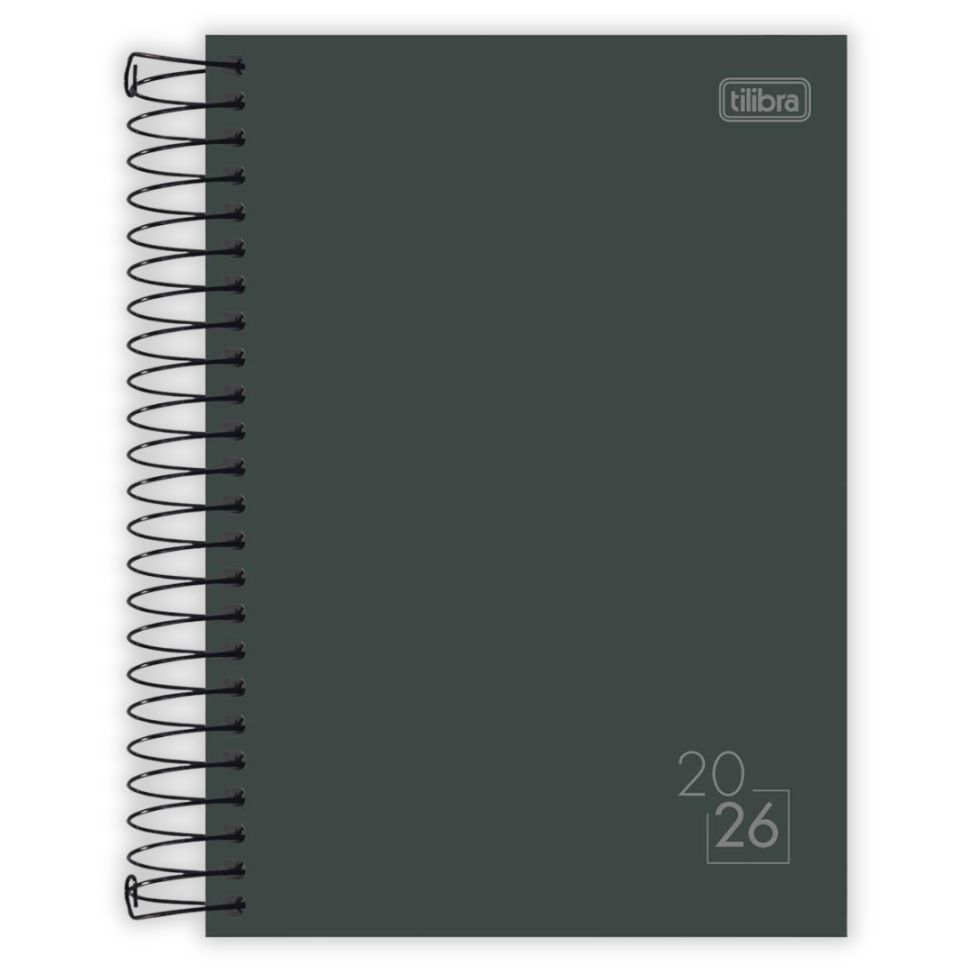 Agenda Executiva Espiral Diária Colorida Spice 2026 Tilibra - #4