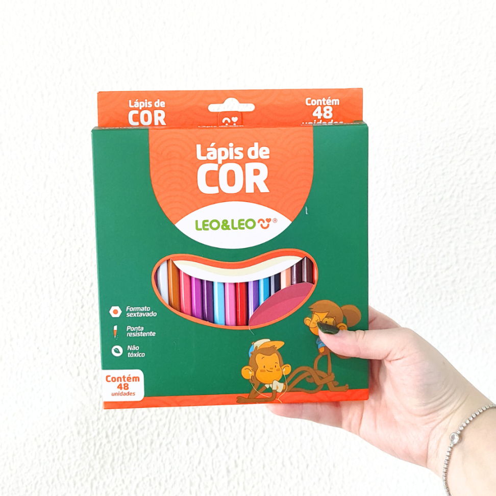 Lápis de Cor 48 Cores Leo e Leo - #3