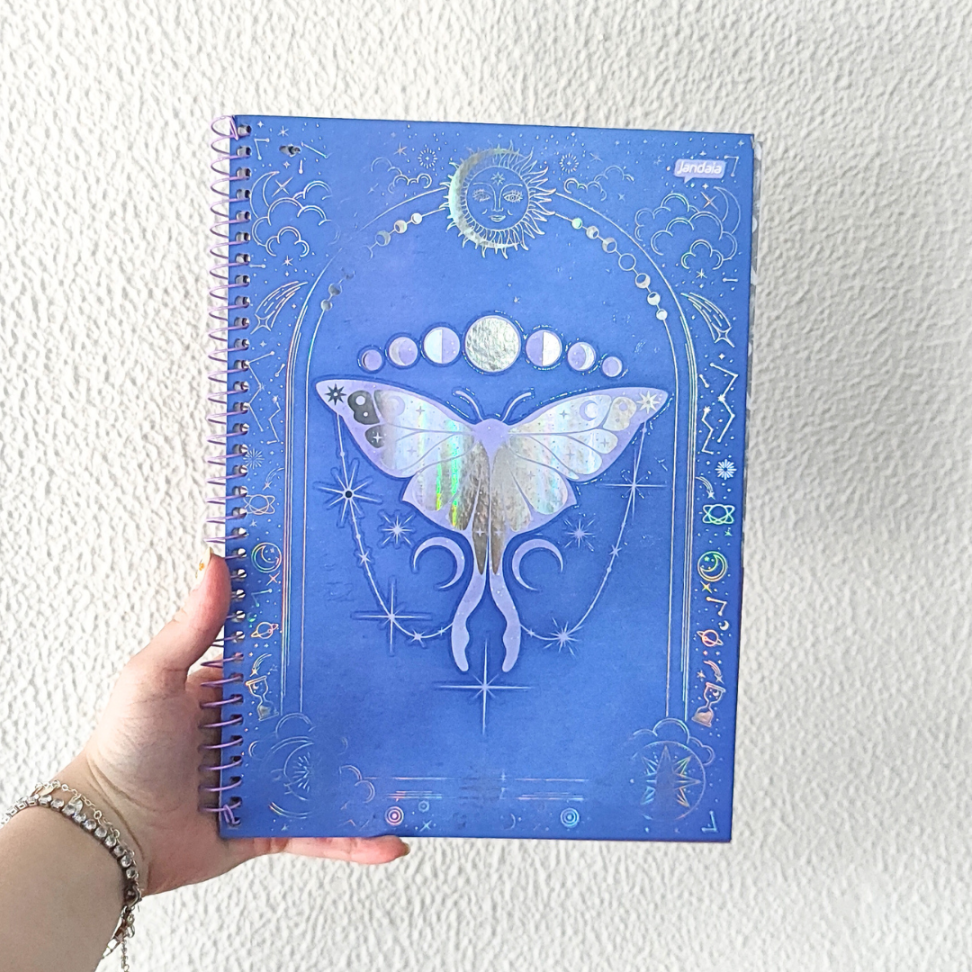 Caderno com Espiral Universitário Mystic 1 Matéria Jandaia - #8