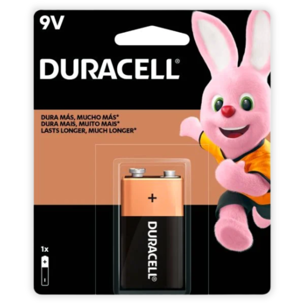 Bateria Alcalina 9V Duracell