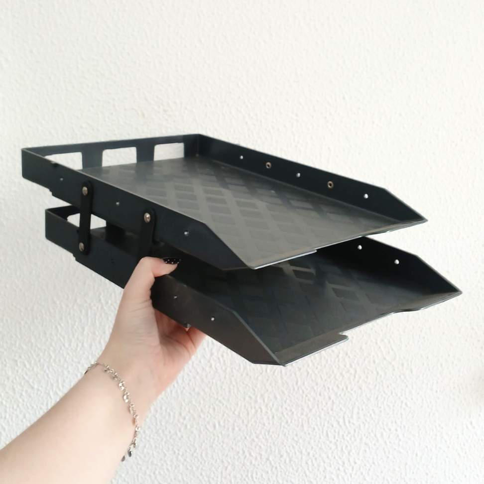 Caixa de Correspondência Dupla Móvel Preto Carbrink - #3