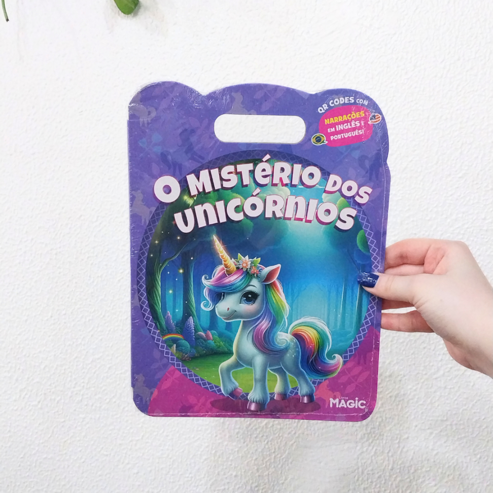 Livro O Mistério dos Unicórnios Editora Magic - #3