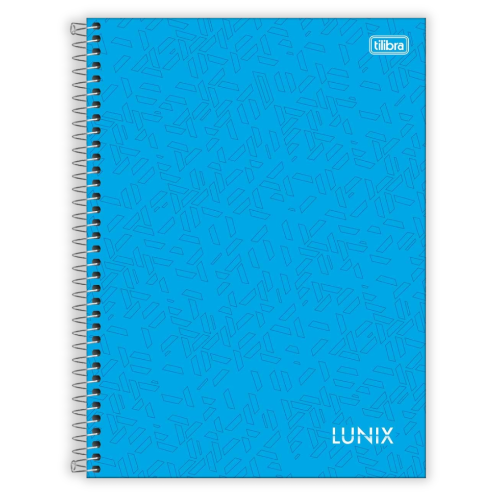Caderno com Espiral Universitário 1 Matéria Lunix Tilibra - #3