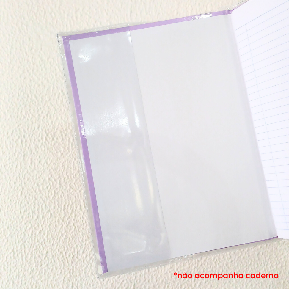 Capa Plástica para Caderno Brochura 605 Déo Plásticos - #5