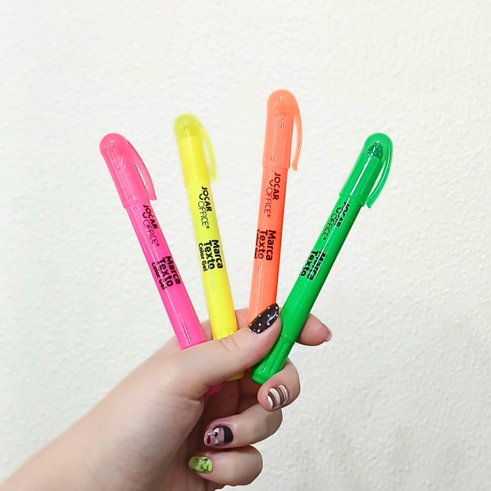 Marca Texto Color Gel Neon Jocar Office - #7