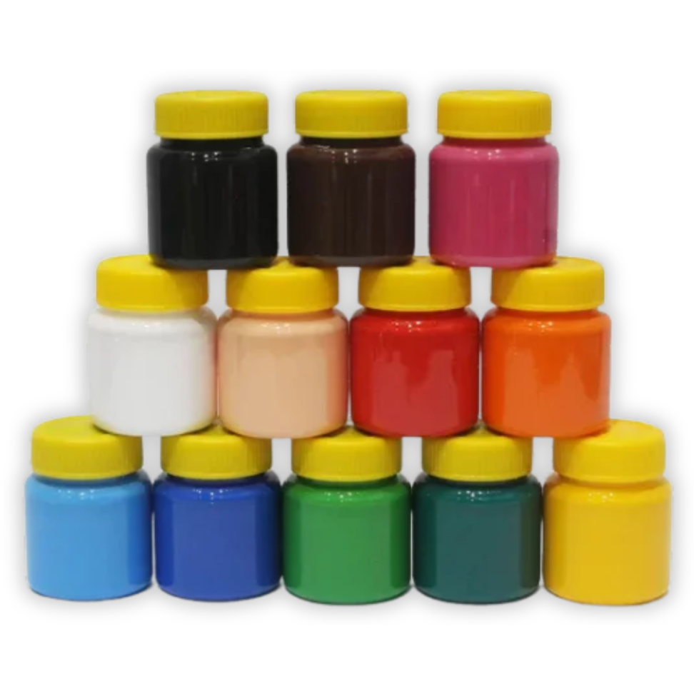 Tinta Guache 12 Cores Acrilex - #2