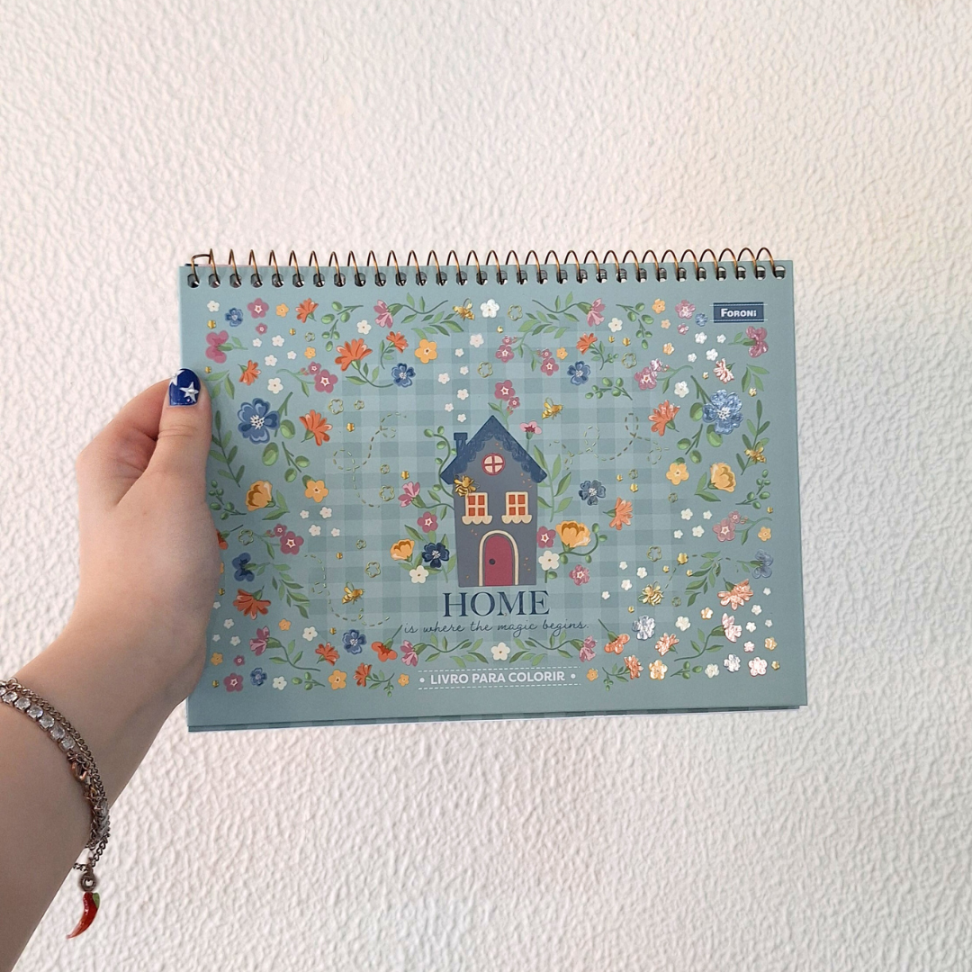 Caderno para Colorir Milly Foroni - #3