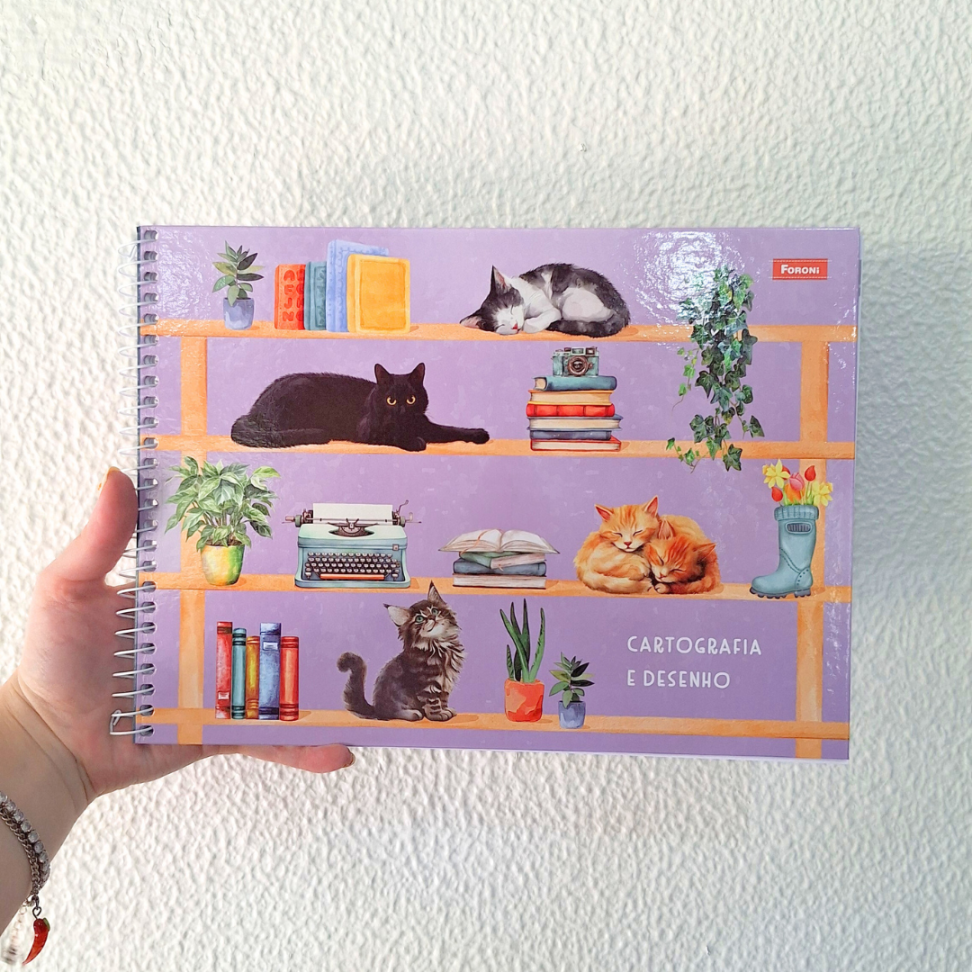 Caderno de Cartografia e Desenho Furfriends Foroni - #1