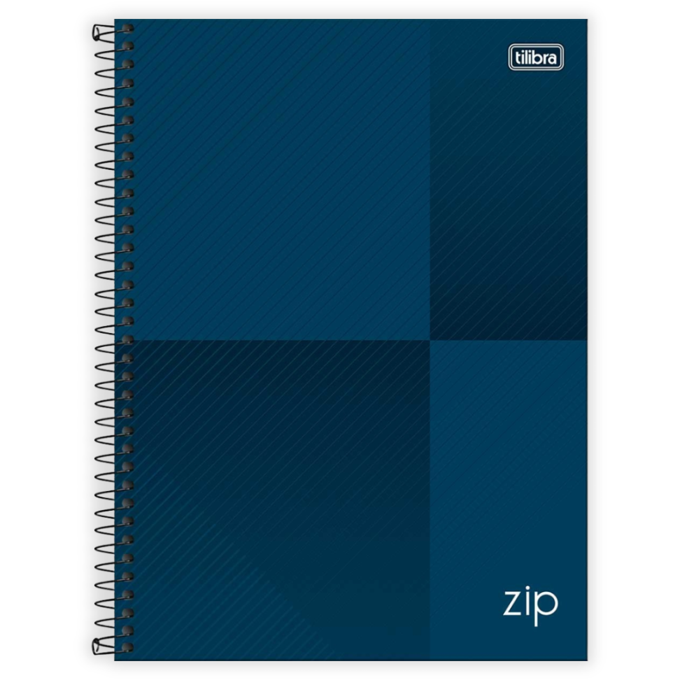 Caderno com Espiral Universitário 1 Matéria Zip B Tilibra - #4