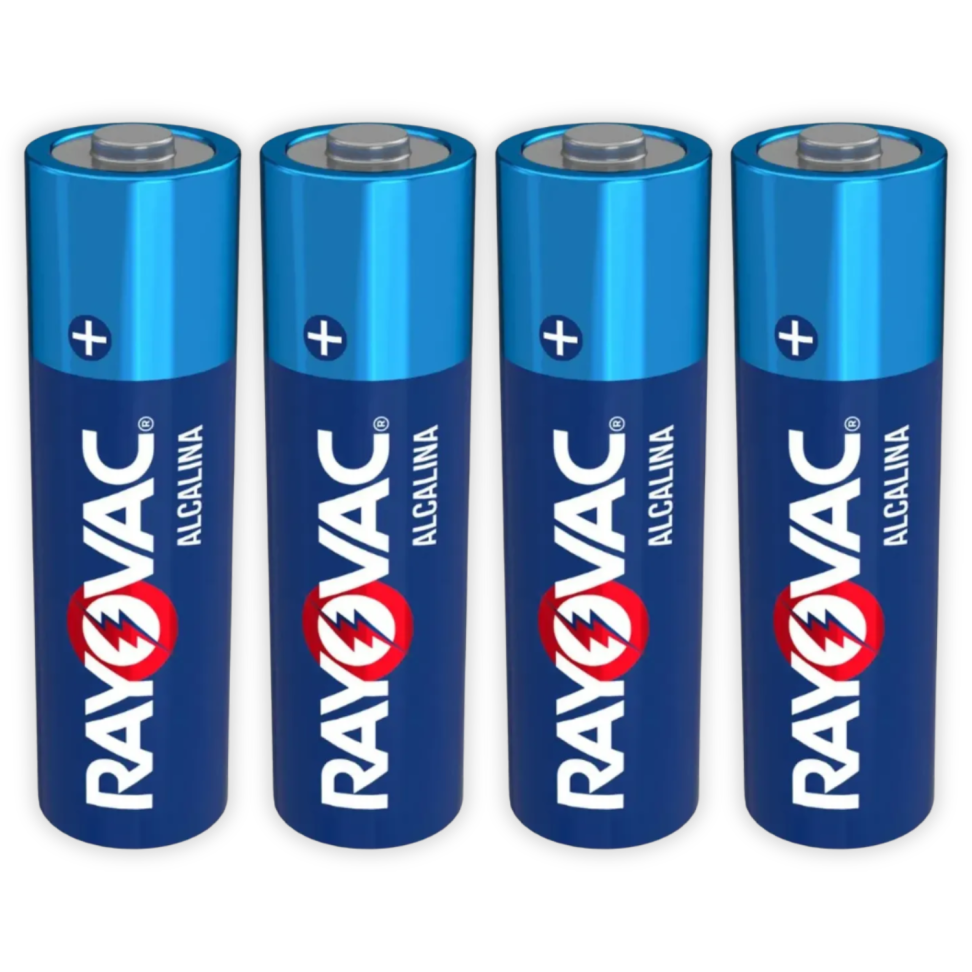 Pilha Alcalina AA 4 Unidades Rayovac