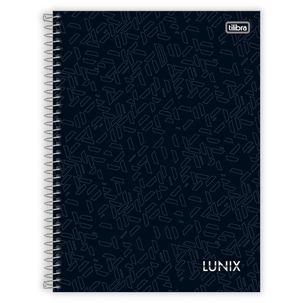 Caderno com Espiral Universitário 1 Matéria Lunix Tilibra - #9