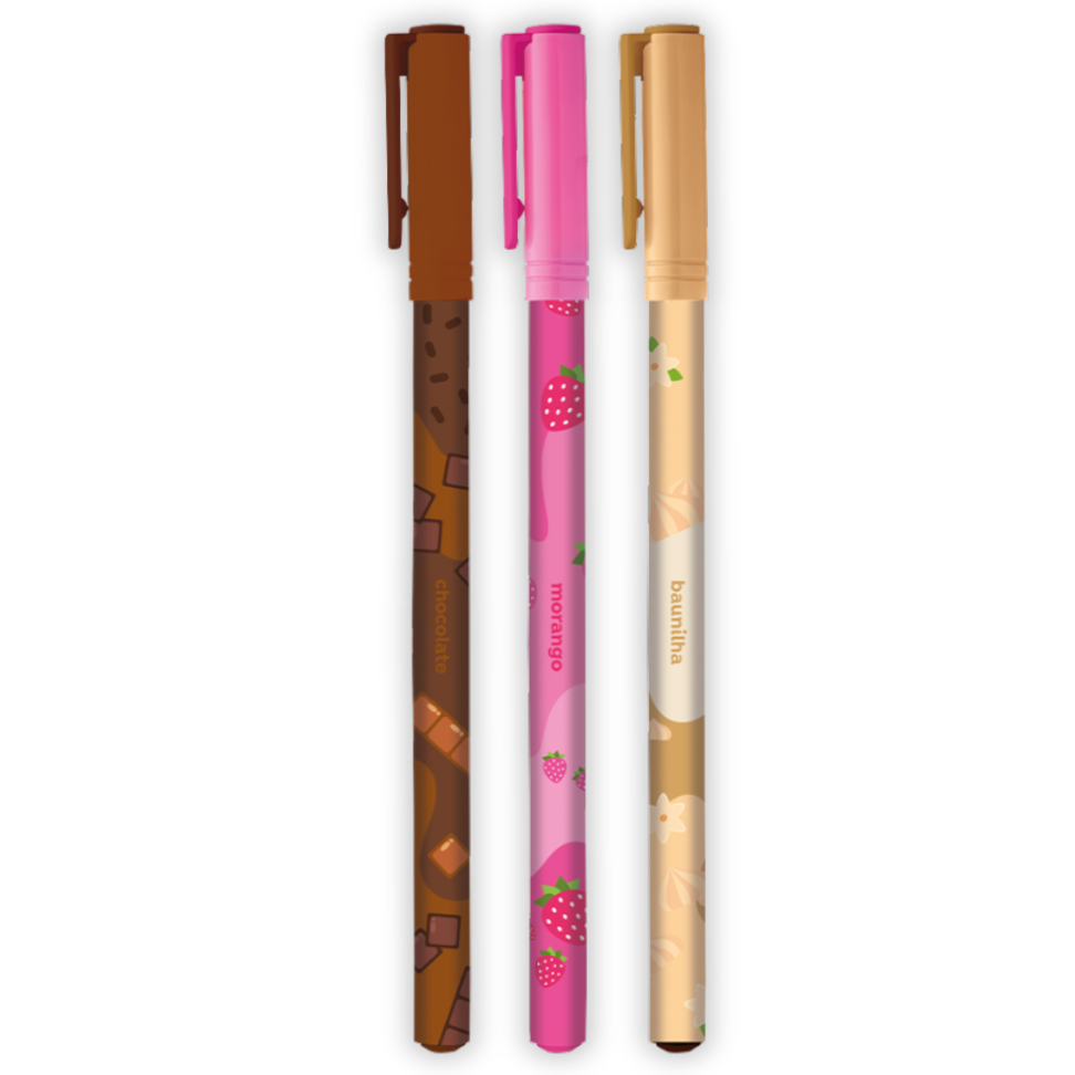 Caneta Esferográfica Napolitano Docinhos Holic 1.0 Tris - #2