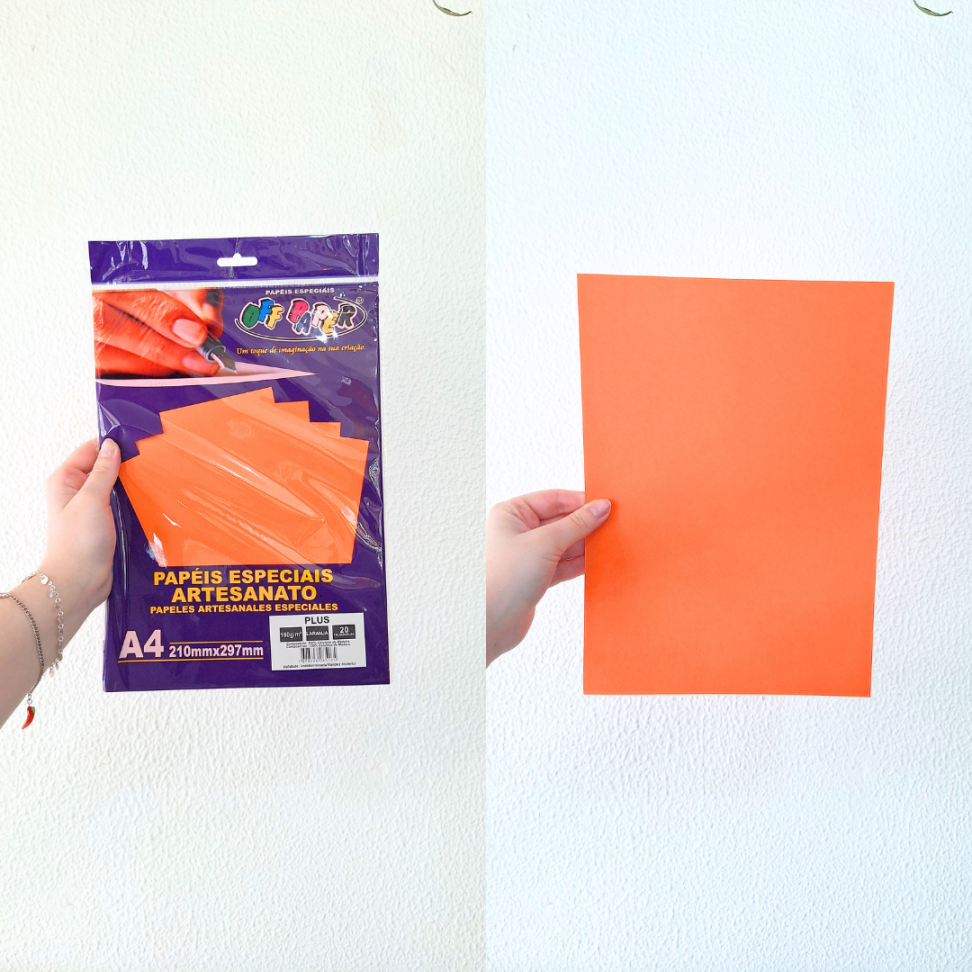 Bloco Papel Plus Especial para Artesanato A4 180g Off Paper - #1