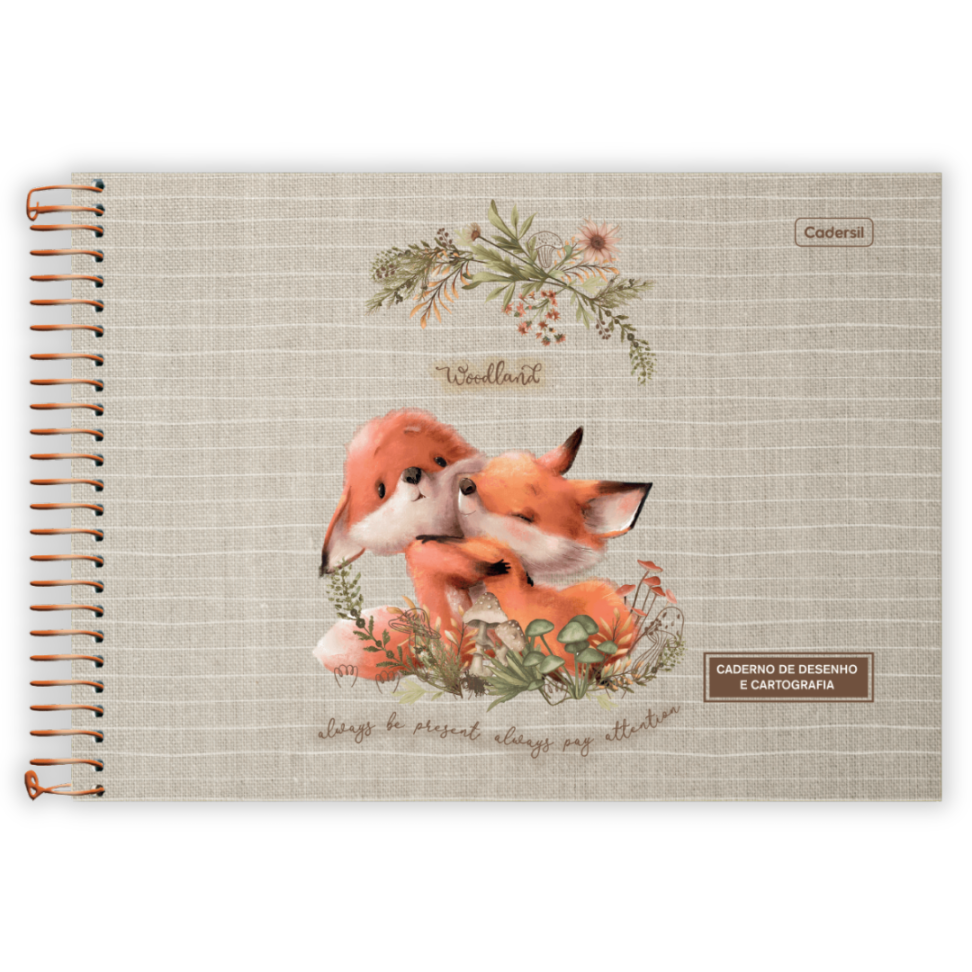 Caderno de Cartografia e Desenho Woodland Cadersil - #2