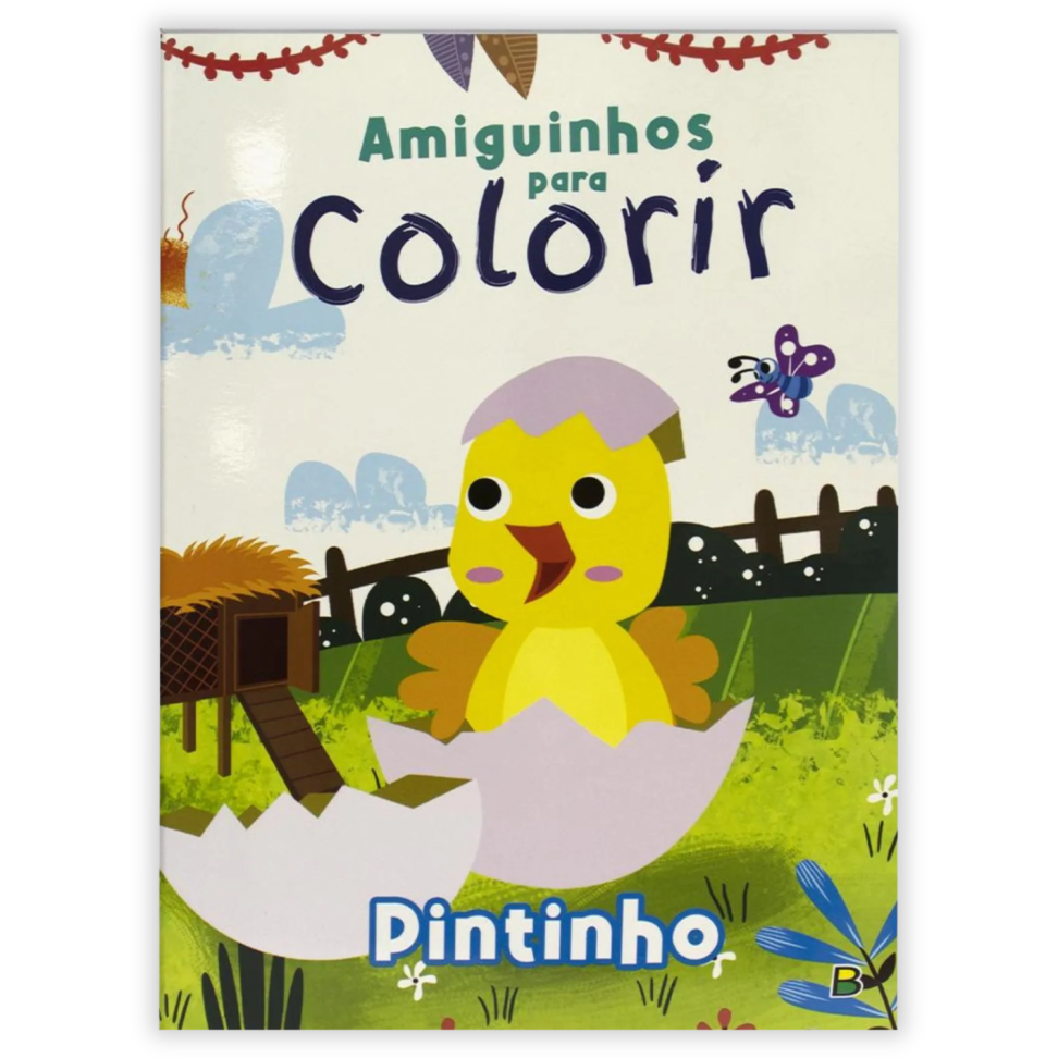 Livro Amiguinhos para Colorir Todolivro - #1