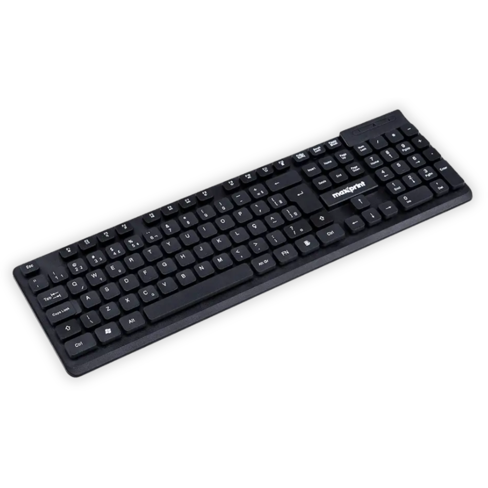 Teclado com Fio TE2001 Maxprint