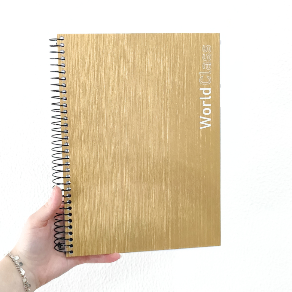 Caderno com Espiral Universitário World Class 10 Matérias Animativa - #8