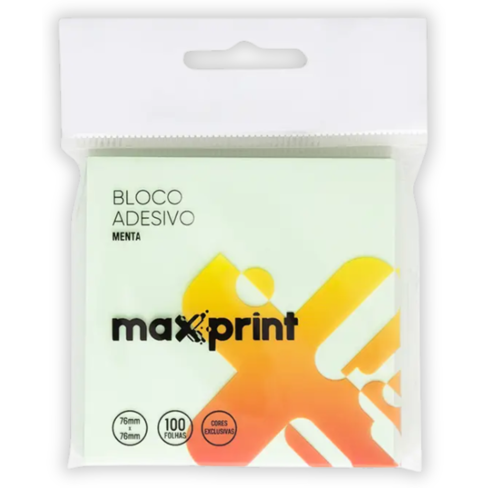 Bloco Adesivo 76mm x 76mm Hope Maxprint - #1