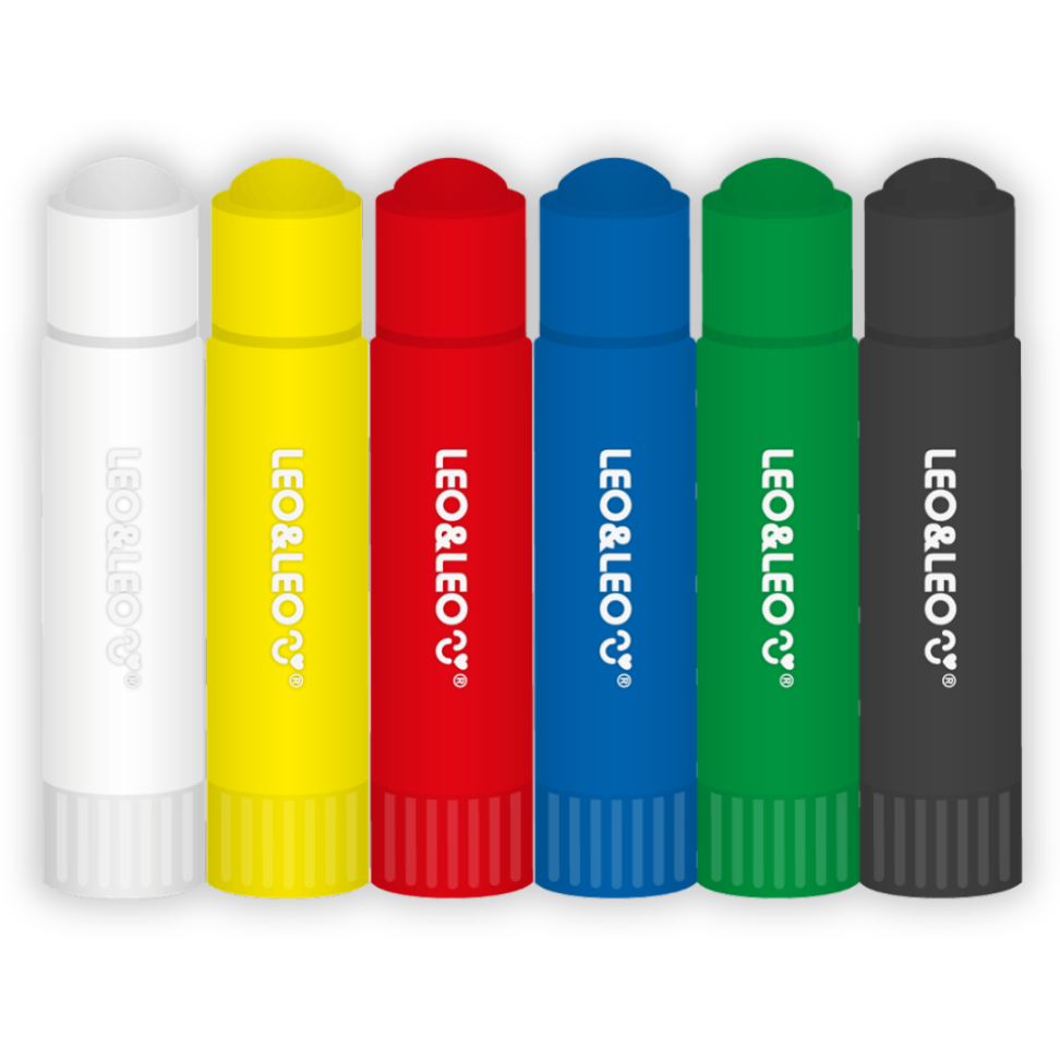 Tinta Guache em Bastão 6 Cores Leo e Leo - #2