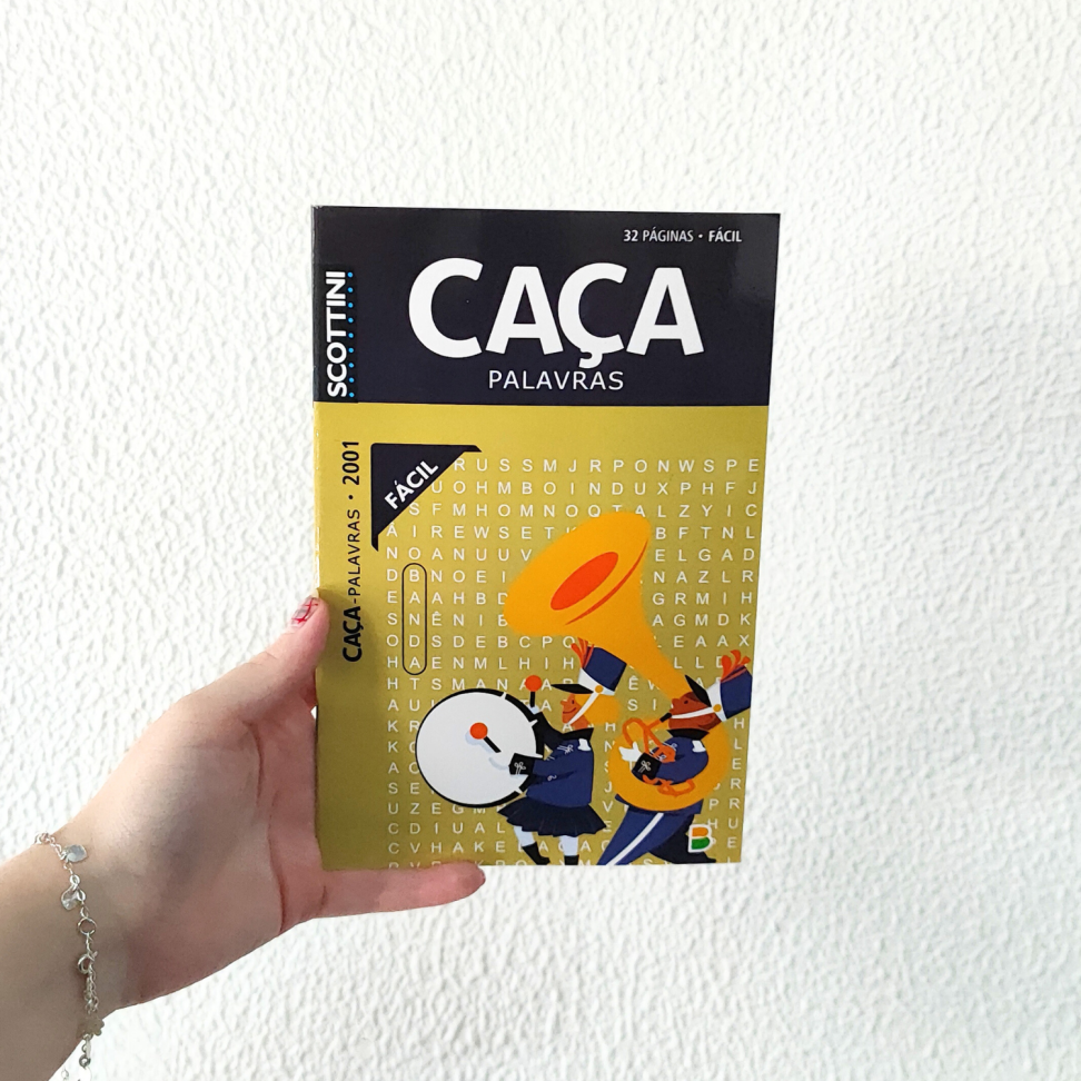 Livro Caça-Palavras Fácil 2001 Scottini Todolivro - #1