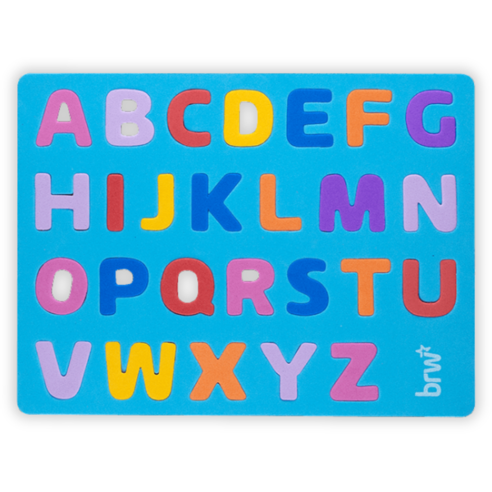 Alfabeto de Encaixe EVA 26 Peças Dipedu BRW - #1