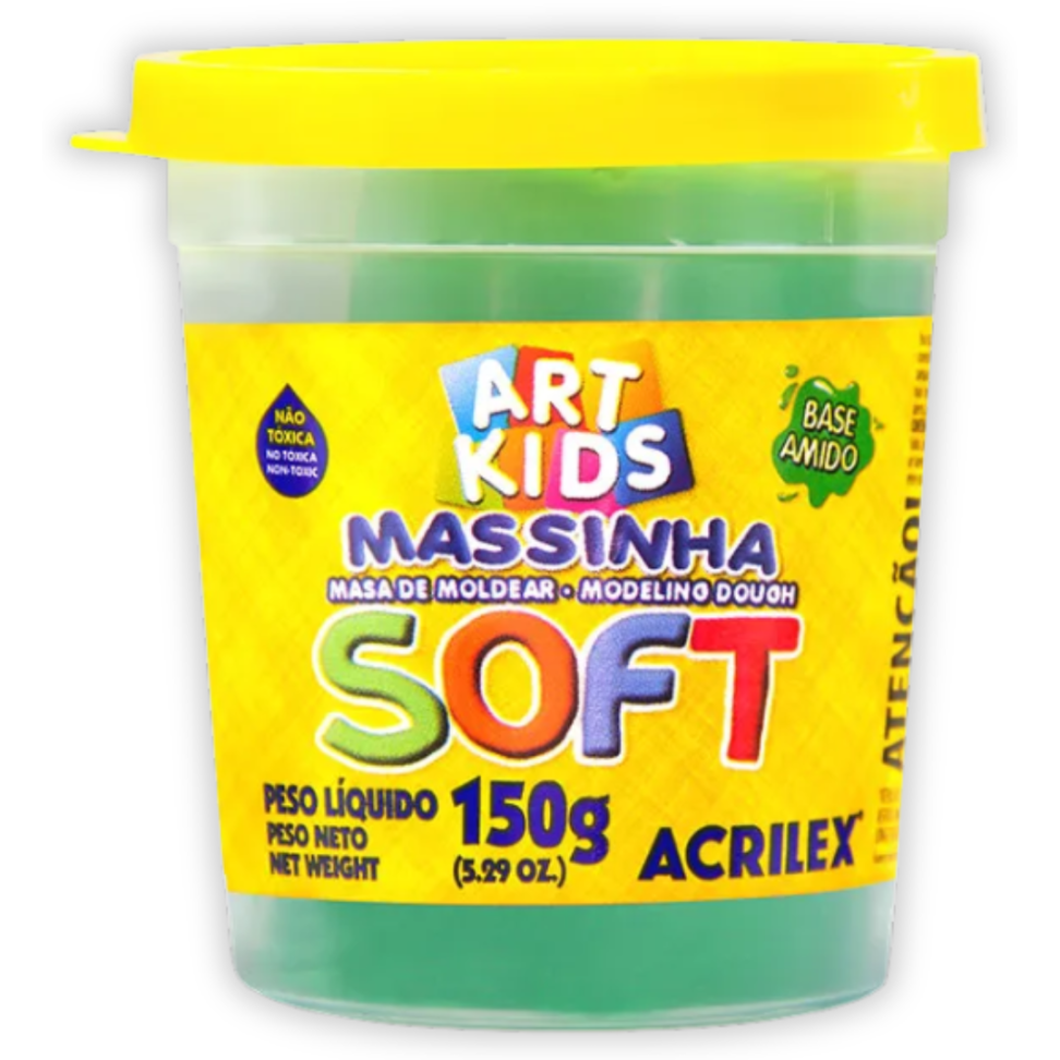 Massinha de Modelar Soft 150g Acrilex - #3