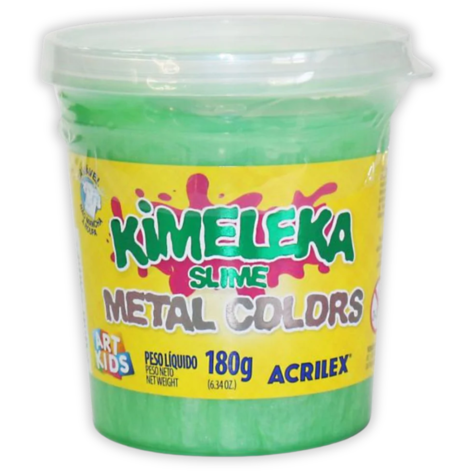 Slime Kimeleka Metal Colors Art Kids 180g Acrilex - #5