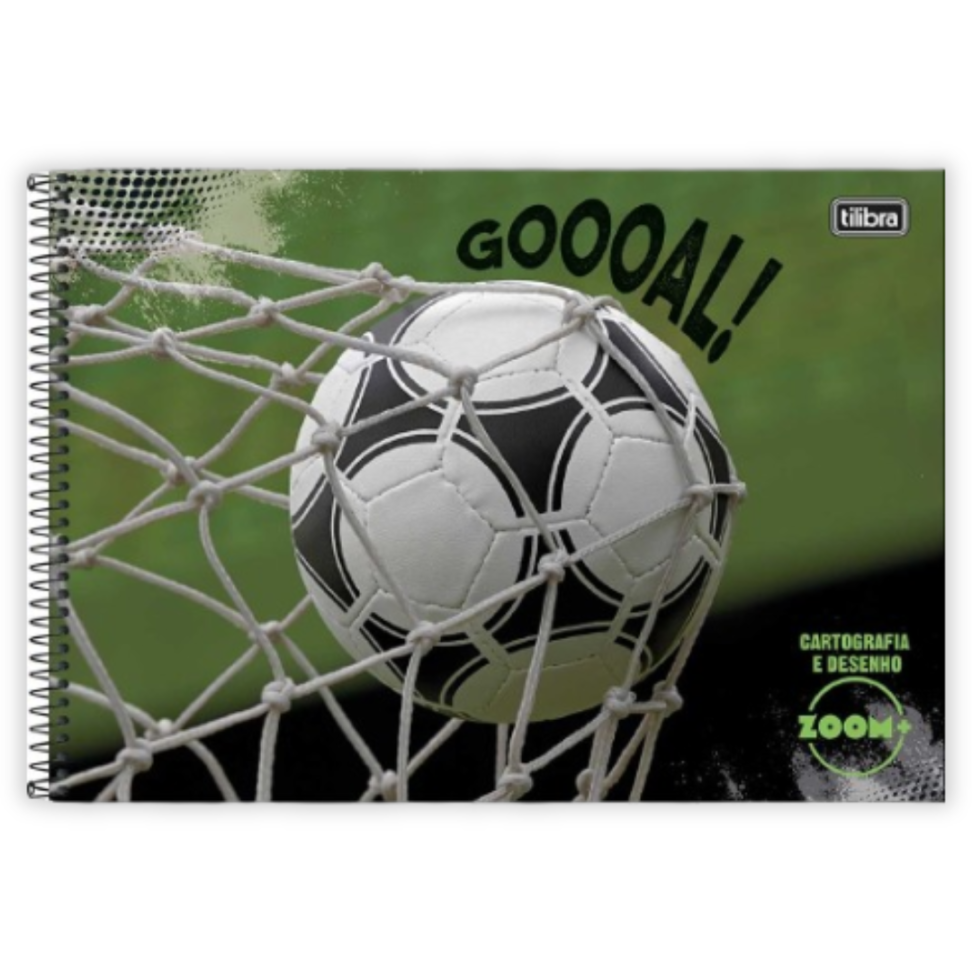 Caderno de Cartografia e Desenho Zoom+ Masculino Tilibra - #1