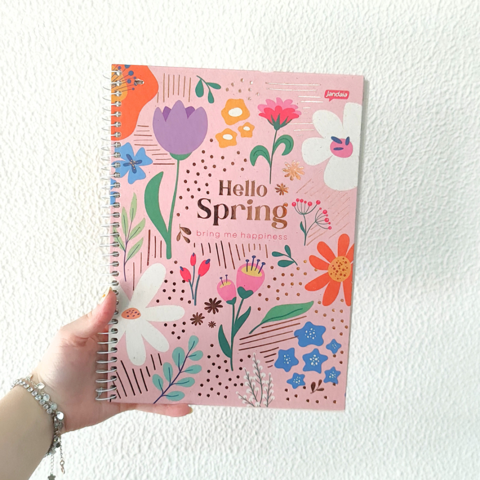 Caderno com Espiral Universitário Eco Línea 1 Matéria Jandaia - #1