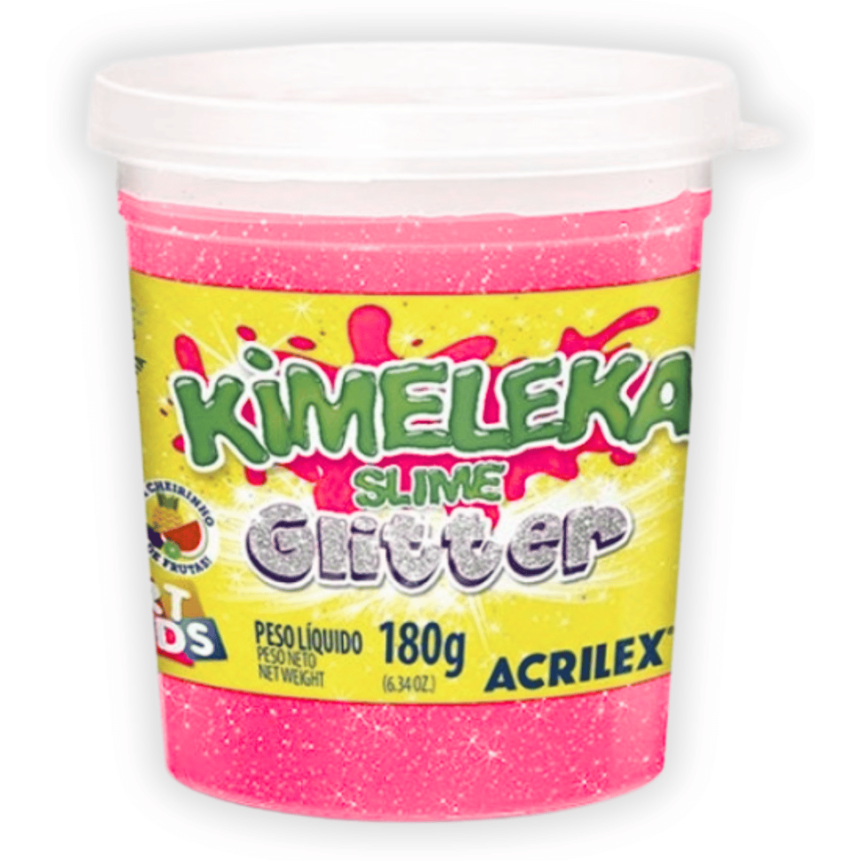 Slime Kimeleka Glitter Art Kids 180g Acrilex