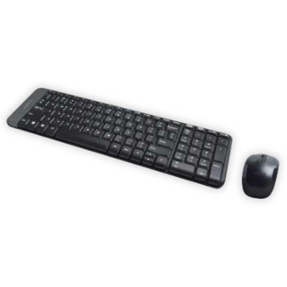 Kit Teclado e Mouse MK220 Sem Fio Logitech