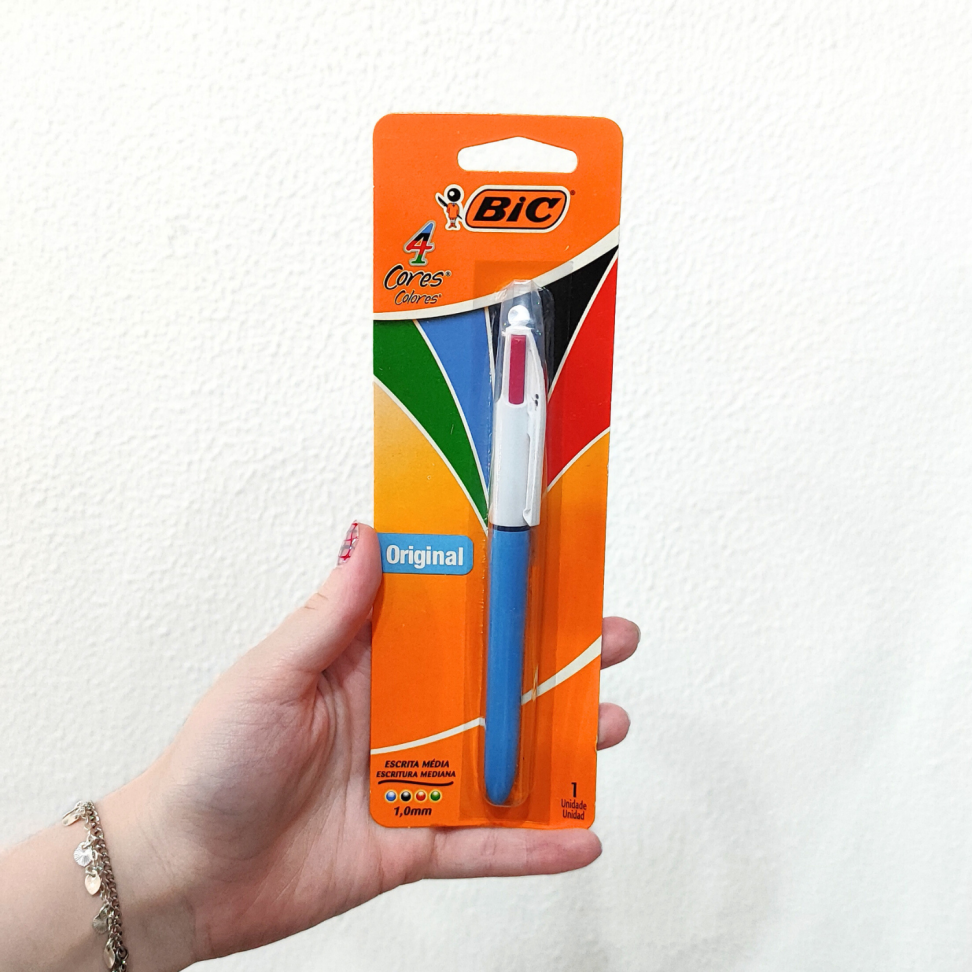 Caneta 4 Cores em 1 Azul Original 1.0 Bic - #1